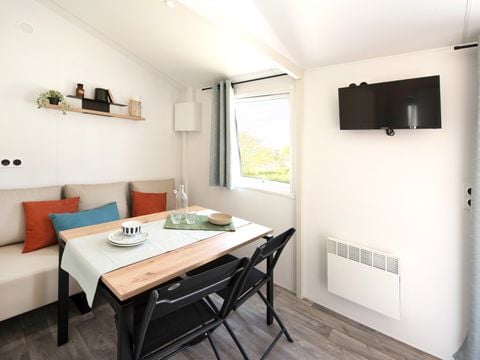 MOBILE HOME 2 people - NEW 2023// Mobil-Home Premium 20m² (1 bedroom) + TV + Covered terrace + LV