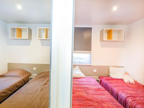 MOBILE HOME 6 people - Mobile home Flower Premium 32m² - 3 bedrooms + dishwasher + TV + terrace