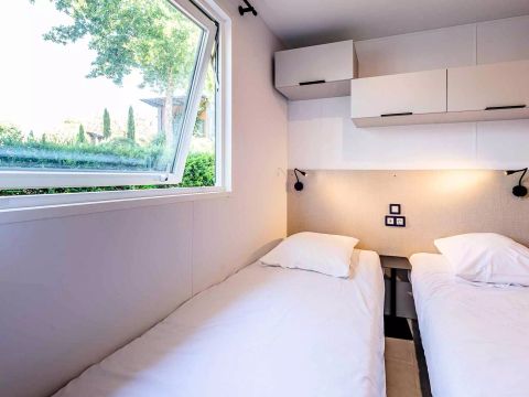 MOBILHOME 6 personnes - Cottage Ilbarritz 4 Pièces 6 Personnes Climatisé + TV