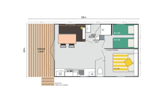 MOBILE HOME 6 people - LoggiaBay MRI