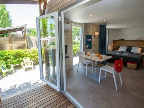 MOBILHOME 2 personnes - Mobil Home Key Westotel 20m² -  1 chambre + TV +Clim