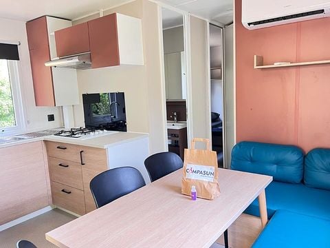 MOBILHOME 6 personnes - Mobil home Tourtour - 33m²  - 3 chambres + Tv + A/C