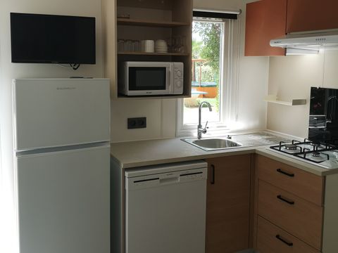 MOBILE HOME 6 people - Premium + TV + Air conditioning