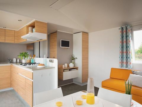 MOBILE HOME 6 people - Premium 38m² + TV + Air conditioning