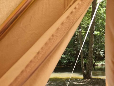 TENTE TOILE ET BOIS 4 personnes - Tente Lodge max 4pers