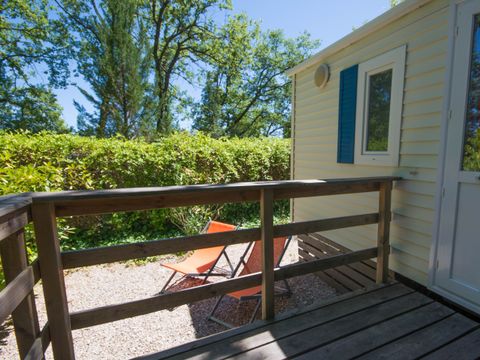 MOBILHOME 4 personnes - Terrasse