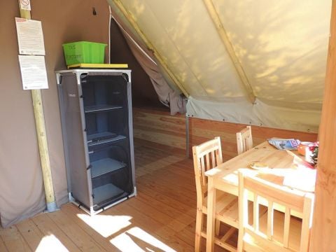 CANVAS AND WOOD TENT 4 people - Safari, 2 rooms (no sanitary facilities)