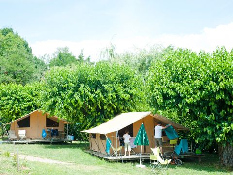 TENTE 4 personnes - Tente Nature - 2 chambres (sans sanitaire)