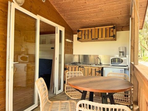 CHALET 4 people - Eco Cabin 2/4 Pers. 10m² + 6m².