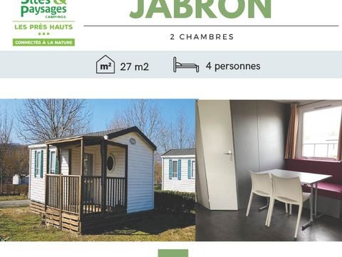 MOBILHOME 4 personnes - JABRON