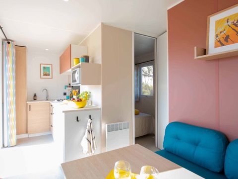 MOBILHOME 3 personnes - PARADIS, avec sanitaires