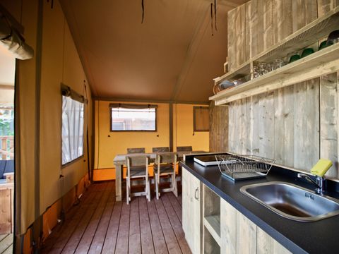 LODGE 6 people - Zen Lodge 34m² - 3 bedrooms - spa - kitchen - shower room