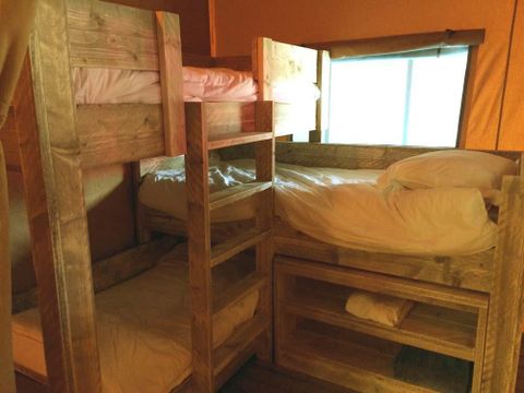 LODGE 4 personnes - Lodge Ruisseau 28m² - 2 chambres - Spa - cuisine - salle d'eau