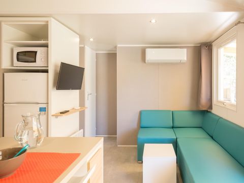 MOBILE HOME 6 people - Espace Premium 32m² - Air conditioning - TV with mountain view