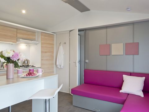 MOBILHOME 4 personnes - Mobil home Prestige SPA - 2 chambres dont 1 suite parentale - draps, serviettes et barbecue