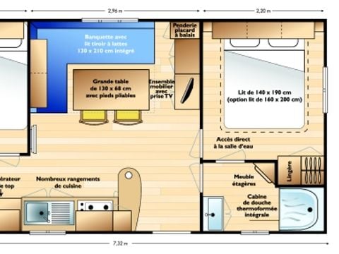 MOBILE HOME 6 people - MERCURY COMFORT