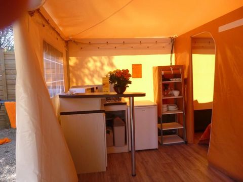 TENT 5 people - Bengali Toilé 25m² Standard (2bed - 5pers.) (without sanitary facilities)