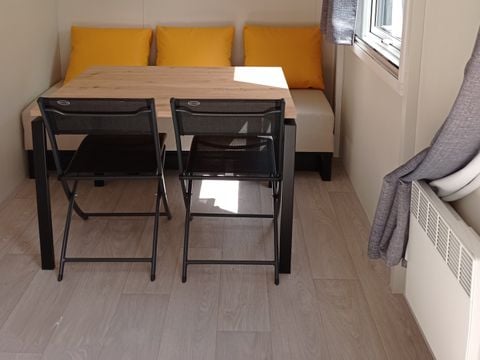 MOBILE HOME 2 people - Mobil-home Charme 20m² Confort (1bed - 2pers.) + Air conditioning + Terrace uncovered