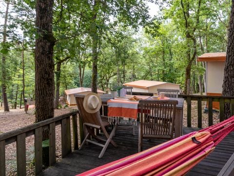 CANVAS BUNGALOW 5 people - Sarlat tent without sanitary facilities