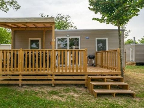 MOBILHOME 6 personnes - Mobil-home | Comfort | 3 Ch. | 6 Pers. | Terrasse surélevée | Clim.