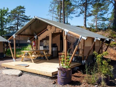 HÉBERGEMENT INSOLITE 4 personnes - Safari tente - 4 personne