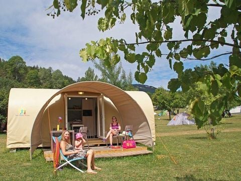 CANVAS AND WOOD TENT 4 people - Coco Sweet (without sanitary facilities)