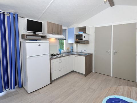 MOBILE HOME 6 people - CONFORT 33m² - 3 bedrooms + covered terrace + TV