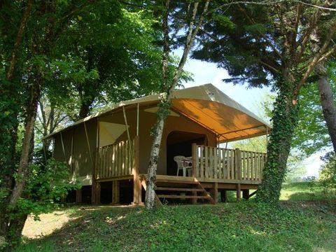 TENTE TOILE ET BOIS 4 personnes - Lodge Canada Classic