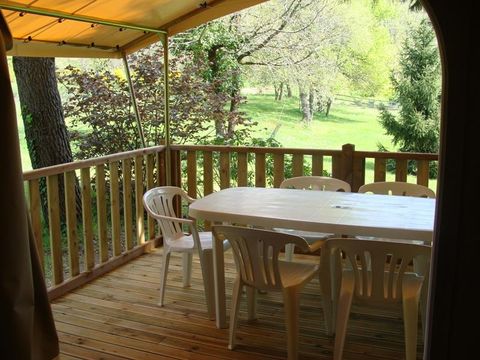 TENTE TOILE ET BOIS 4 personnes - Lodge Canada Classic