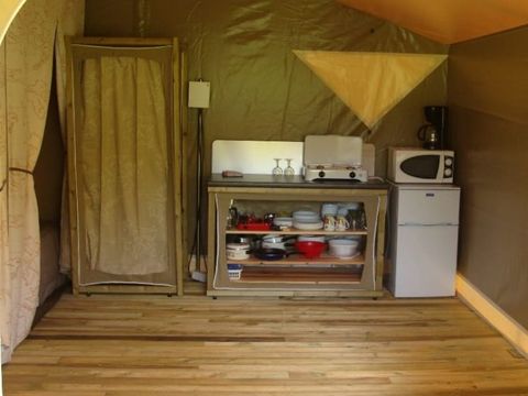 TENTE TOILE ET BOIS 4 personnes - Lodge Canada Classic