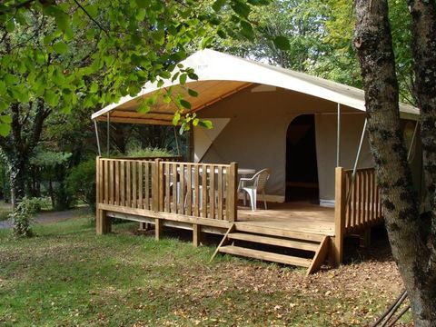 TENTE TOILE ET BOIS 4 personnes - Lodge Canada Classic