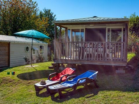 MOBILE HOME 4 people - OHARA MOBILE HOME, UNINTERRUPTED VIEW OF THE POOL AND VALLEY