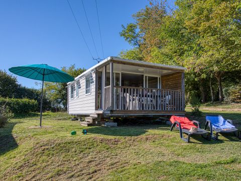 MOBILHOME 4 personnes - MOBILE-HOME OHARA, VUE IMPRENABLE SUR LA PISCINE ET LA VALLEE