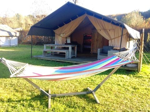 CANVAS AND WOOD TENT 4 people - Safari Tent 35m