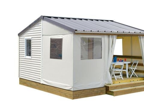 CANVAS BUNGALOW 5 people - Tit'Home: The perfect compromise between a tent and a mobile home