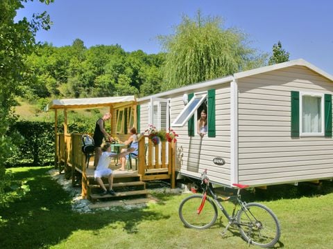 MOBILHOME 6 personnes - Mobilhome 32m² / 3 chambres : Un grand format pour une grande famille.