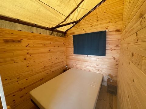 TENTE TOILE ET BOIS 4 personnes - Lodge équipée