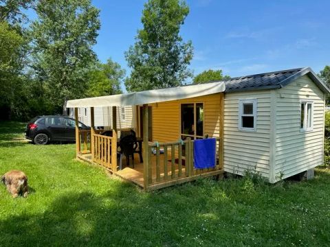 MOBILHOME 4 personnes - SUNROLLER : 2 Chambres - Terrasse Couverte -