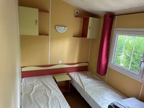 MOBILHOME 6 personnes - TEXAS : 3 Chambres - TV - Grand Réfrigérateur - Terrasse Couverte -