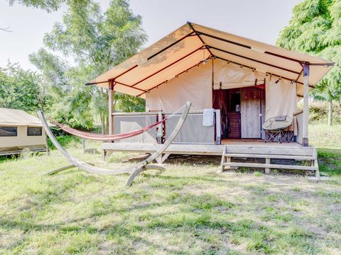 CANVAS AND WOOD TENT 5 people - Tent LODGE VICTORIA