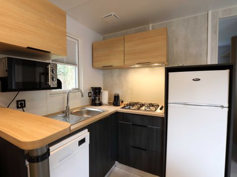 MOBILE HOME 7 people - COTTAGE LA TRIBU Model 2023, sleeps 7, 3 bedrooms, 1 bathroom, 1 toilet, dishwasher