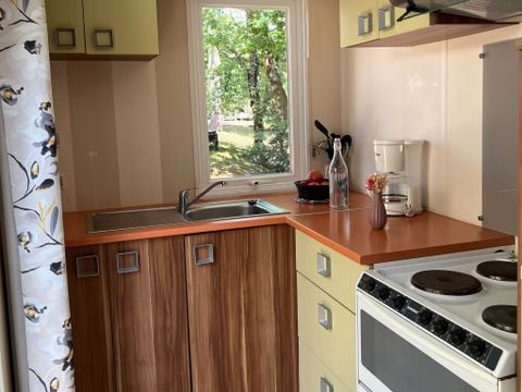 MOBILHOME 5 personnes - Mobil-home | Classic XL | 2 Ch. | 4/5 Pers. | Terrasse surélevée non couverte