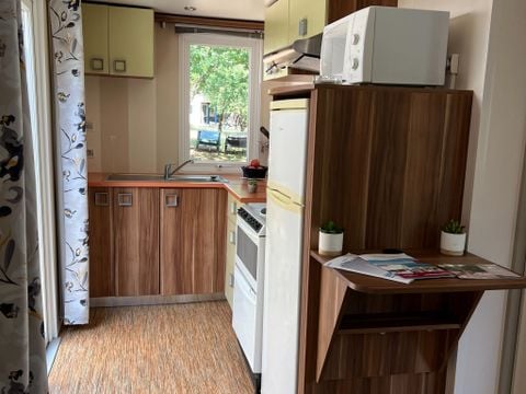 MOBILHOME 5 personnes - Mobil-home | Classic XL | 2 Ch. | 4/5 Pers. | Terrasse surélevée non couverte