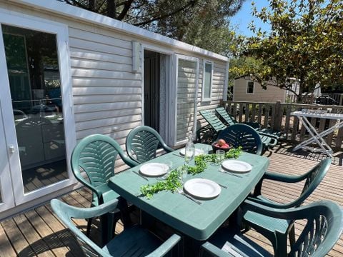 MOBILHOME 4 personnes - Mobil-home | Comfort XL | 2 Ch. | 4 Pers. | Terrasse surélévée non couverte