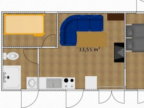 CHALET 4 personnes - PMR 4  Places