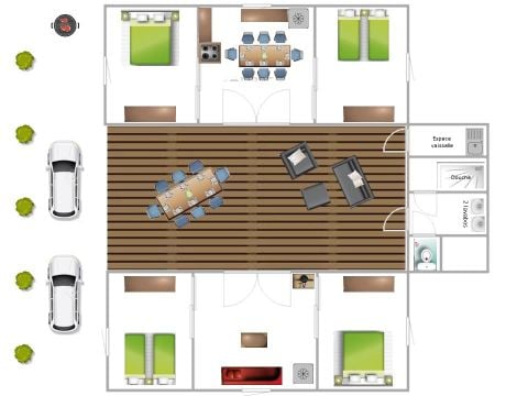 MOBILE HOME 8 people - Tribe