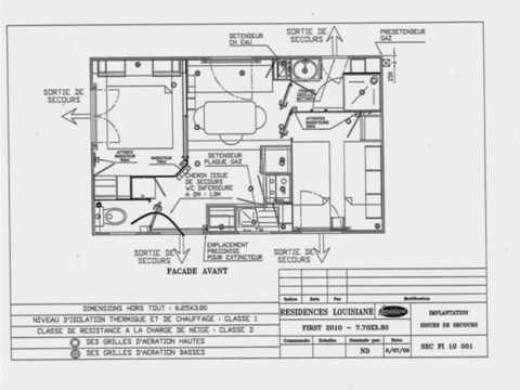 MOBILHOME 4 personnes - Résidence Confort