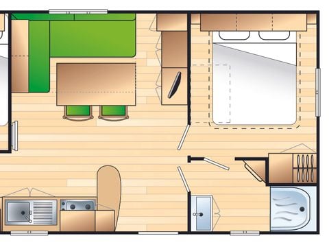 MOBILHOME 4 personnes - EVASION