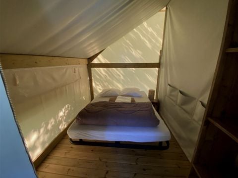 TENTE TOILE ET BOIS 4 personnes - Lodge tente - sans sanitaire