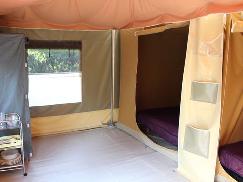 CANVAS BUNGALOW 4 people - Fully equipped tent